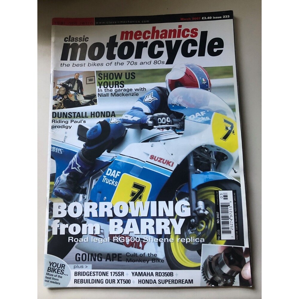 Classic Motorcycle Mechanics Magazine March 2007 Issue 233